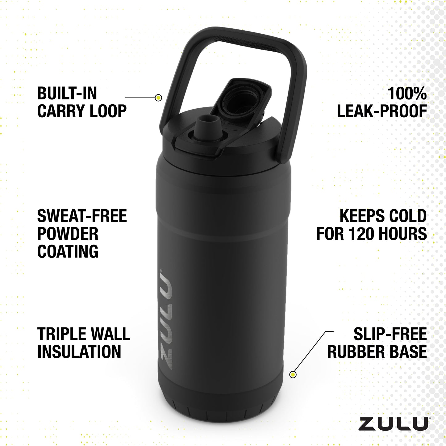 goals-mammoth-101oz-stainless-steel-bottle-u0 Zulu_SS_Goals_Mammoth_101oz_ChugStraw_PIG_Black.jpg